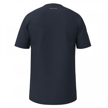 Head Simple T-Shirt Navy